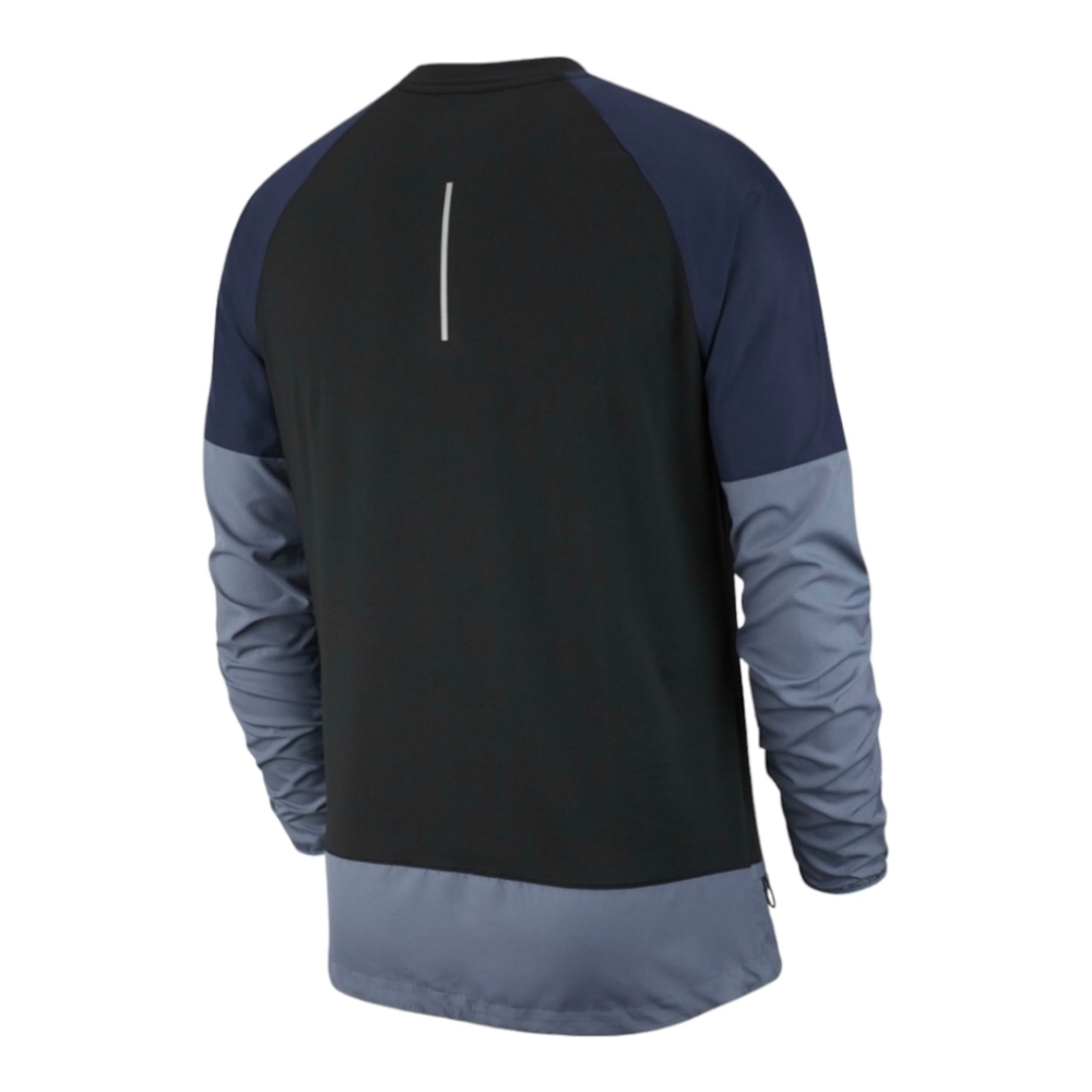 Nike Element Mixed Media Long Sleeve Crew Neck Pullover Men's XL - Picture 2 of 15